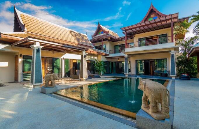 YA NUI BEACH Villa 4 bed and Bathrooms in Phuket
