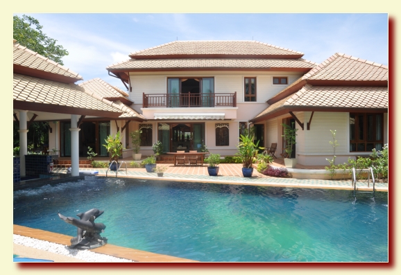 Villa which is Freehold and is a very unique house design in Bangtao Phuket
