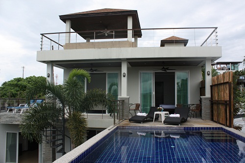 3 bedrooms seaview pool villa in Rawai Phuket