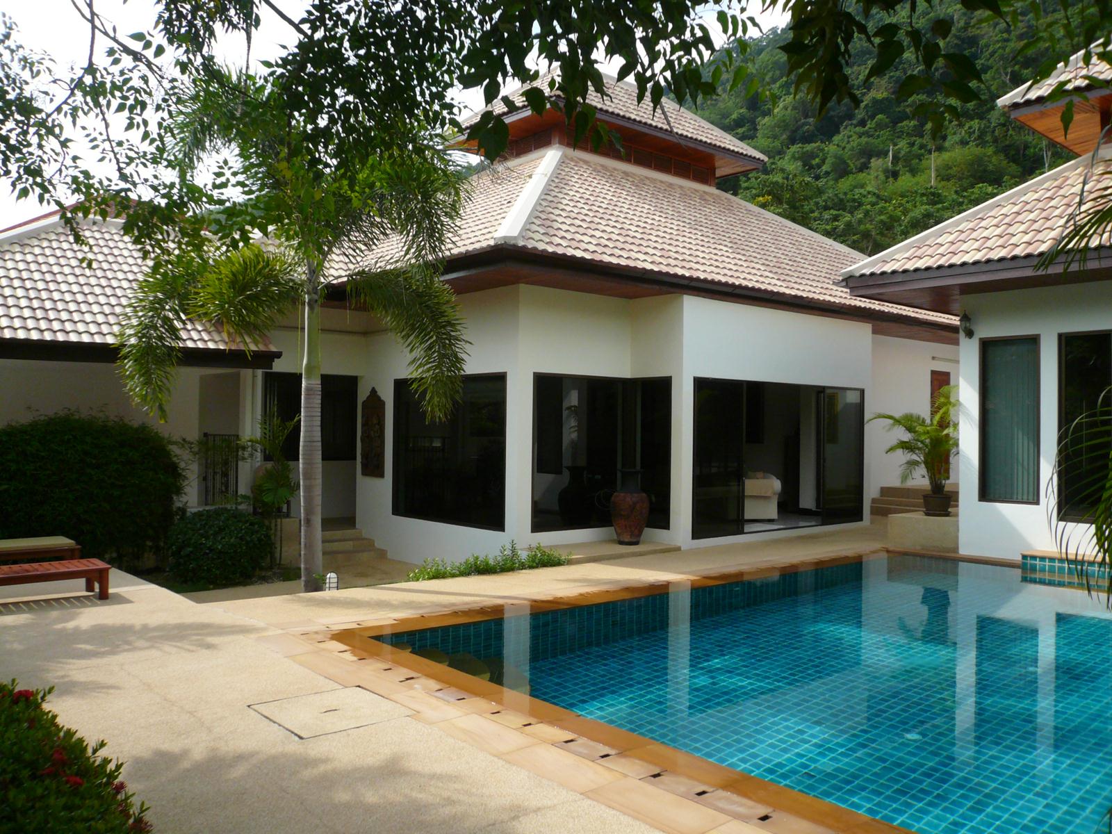 Pool villa 3 BED 3 BATHROOMS / MODERN KITCHEN / AIR CONS / STUDY AREA in Phuket