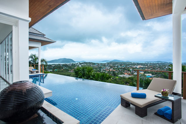 Luxury Panoramic Sea View Villa living area 1400 sqm in Phuket