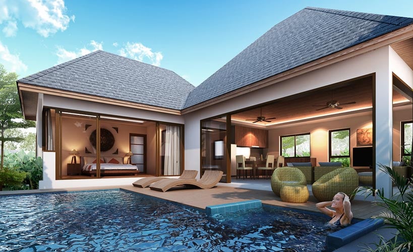 Pool Villas in Naiharn Phuket