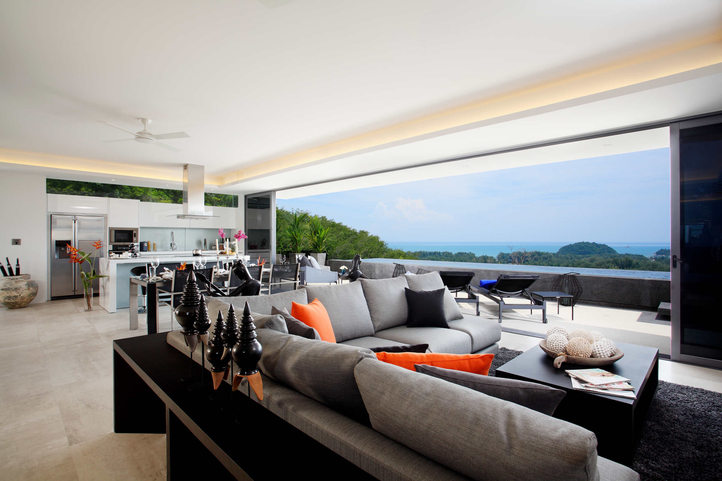 Layan condo with fabulous views of the ocean in Phuket