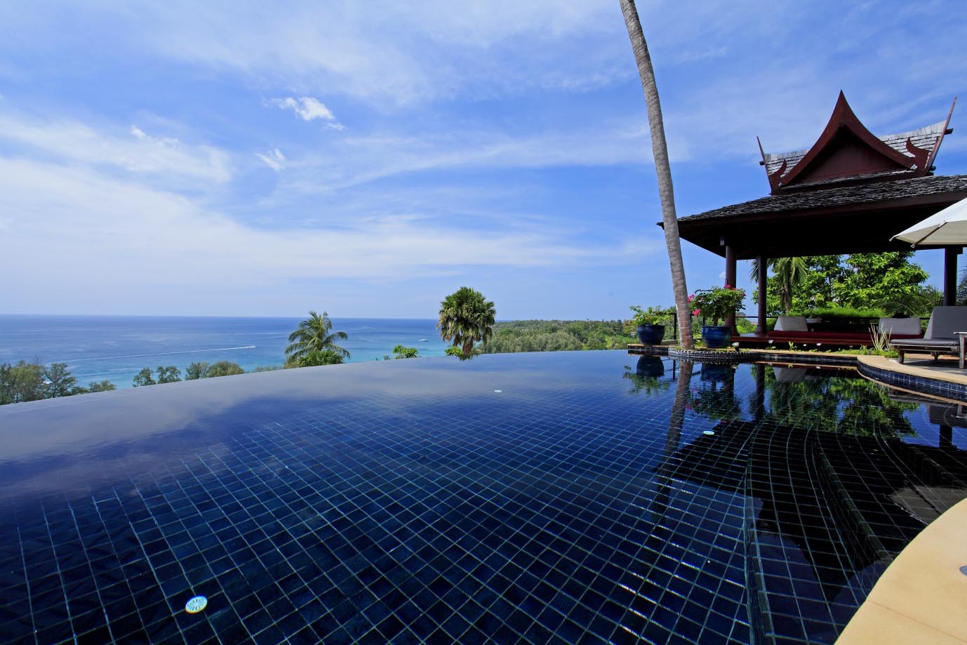 Villa stands at 50 meters above sea level in Surin Phuket
