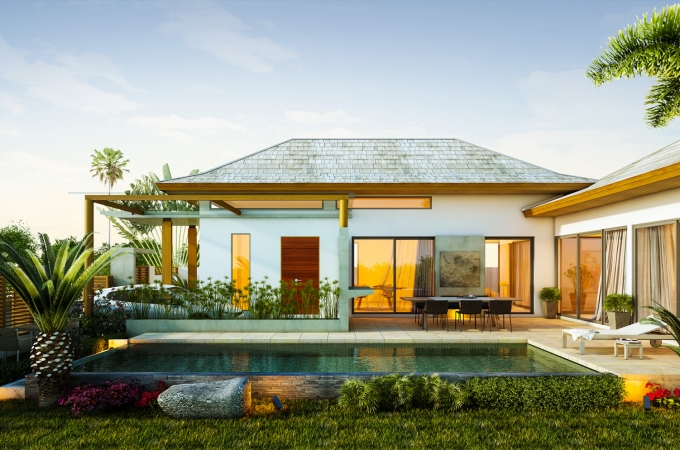 Luxurious pool villas 3 bedrooms and 2 bedrooms in Phuket