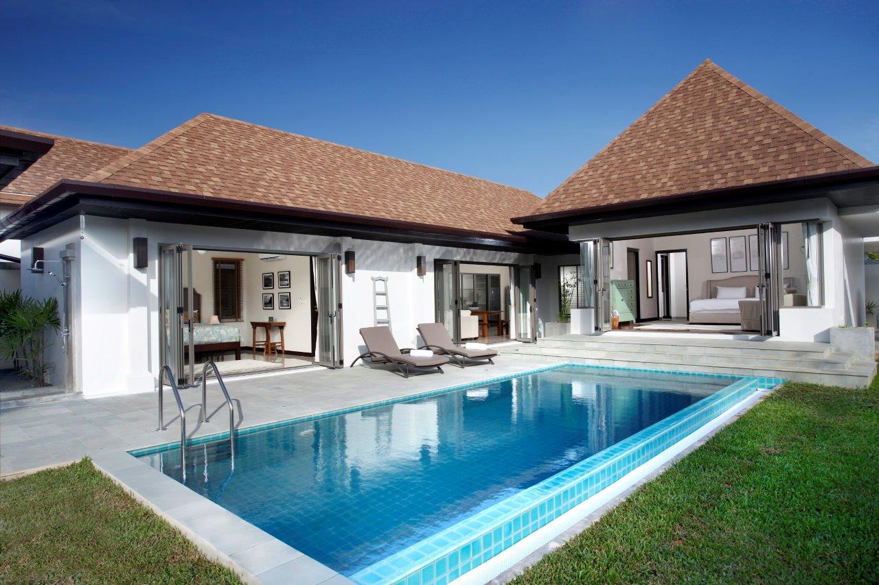 Three bed oom pool villa in Nai Harn Phuket