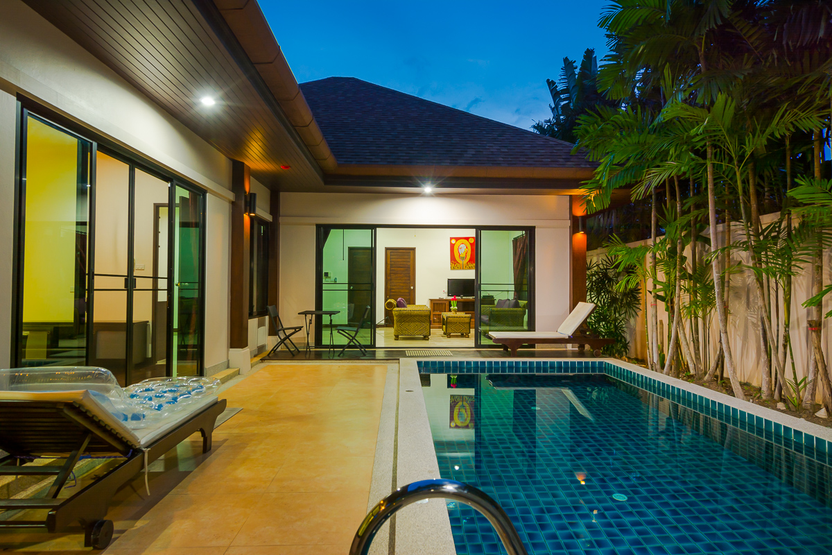 Pool Villa in a tropical landscaped garden in Rawai Phuket