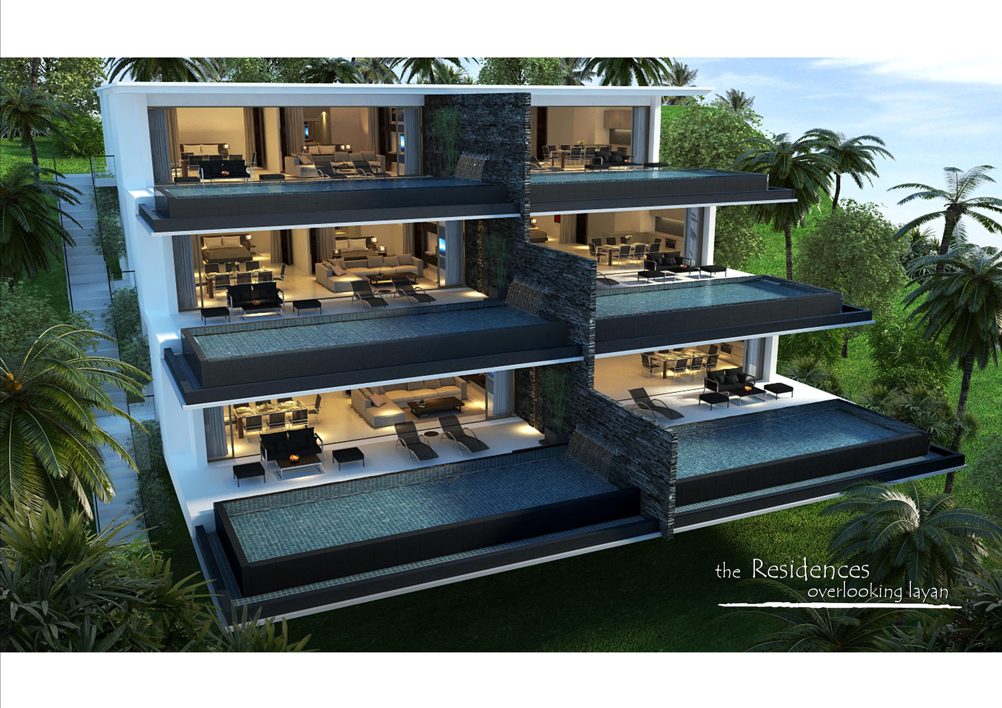 Private infinity pool and a stunning ocean view in Layan Phuket