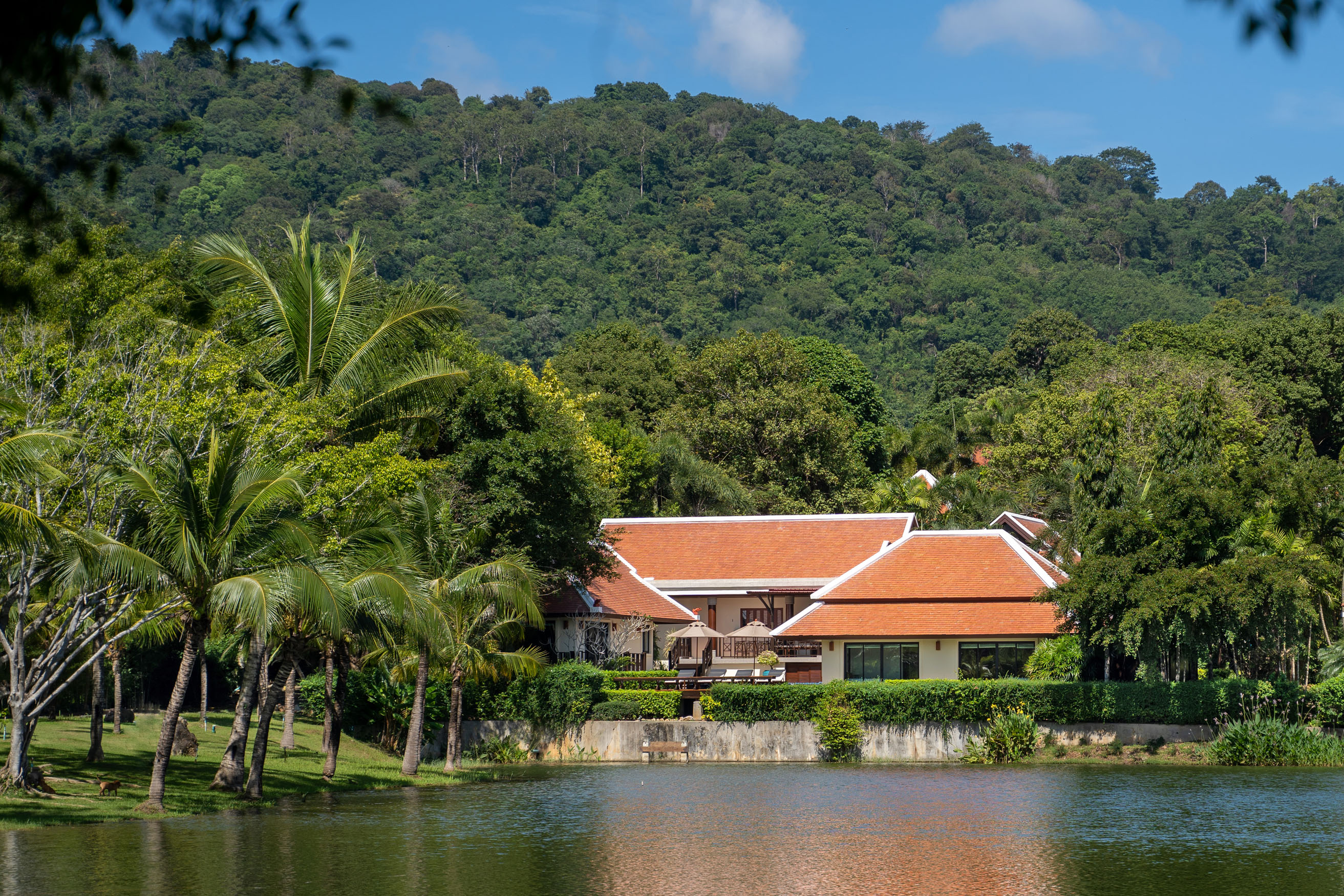 Lake Villa on 1296 sqm land in Nai Harn Phuket