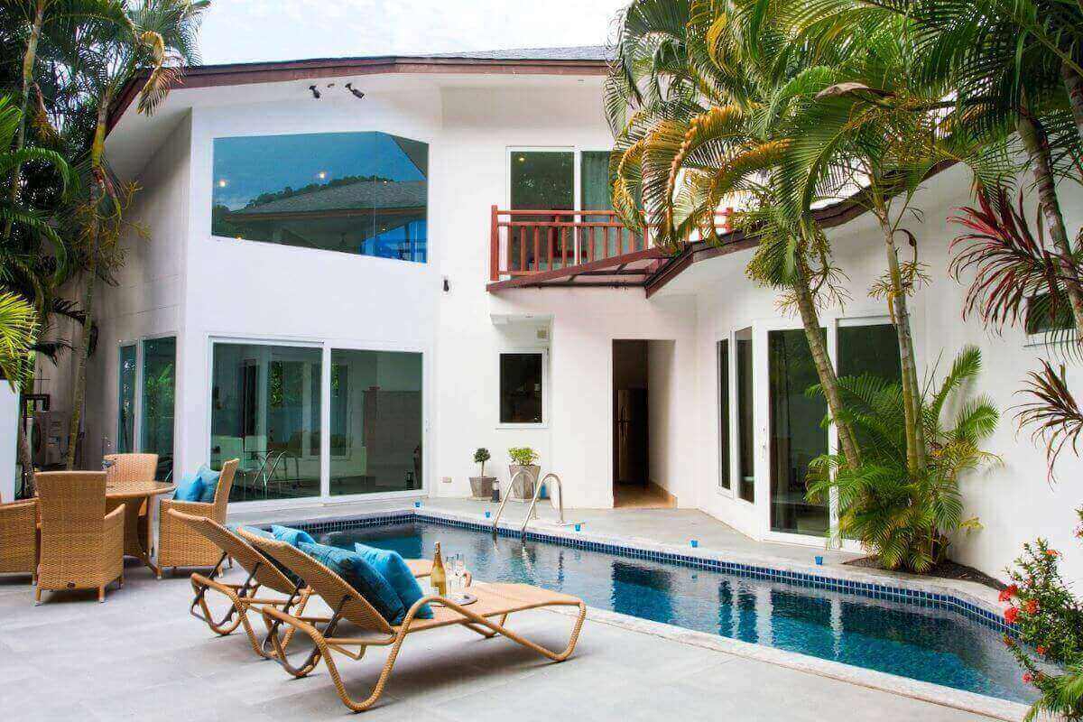 Fully-furnished and held by a Thai registered company holding four Bed Villa in Phuket