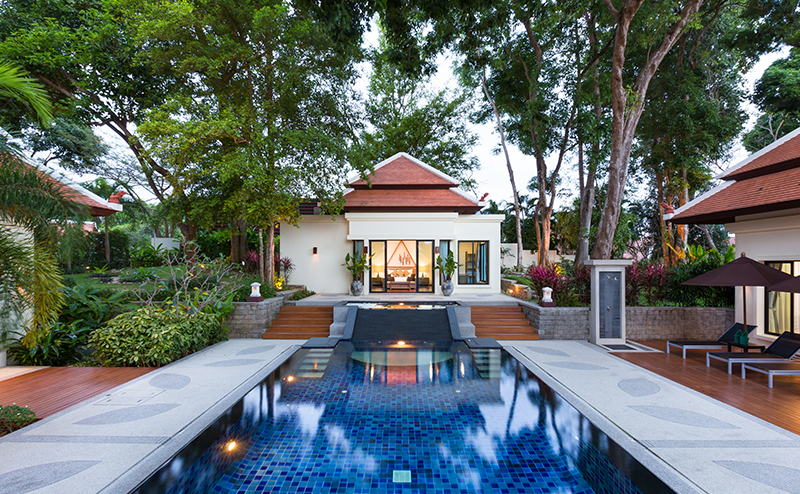 Villa in Thai-Balinese style in Nai Harn Phuket