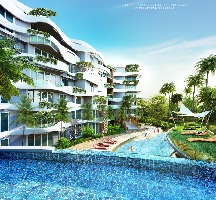 Condo with first-class fitness in Wichit Phuket