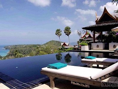 Stunning Villa in Surin with Sea View in Phuket, Thailand