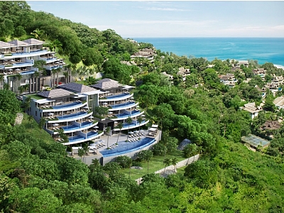 Luxury sea view apartments in Andamaya Surin Bay