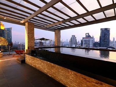 Unique 4 Beds Penthouse Condo with Private Pool and Panoramic Views at Asoke, Bangkok.