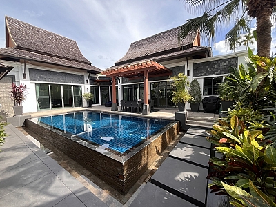 Luxurious Tropical 3-Bedroom Villa for Sale with Private Pool in Prime Layan Location