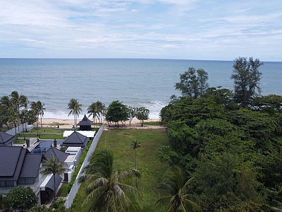 Absolute Beachfront 2.6 Rai Land Plot for Development on Natai Beach