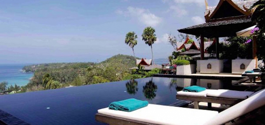 Stunning Villa in Surin with Sea View in Phuket, Thailand