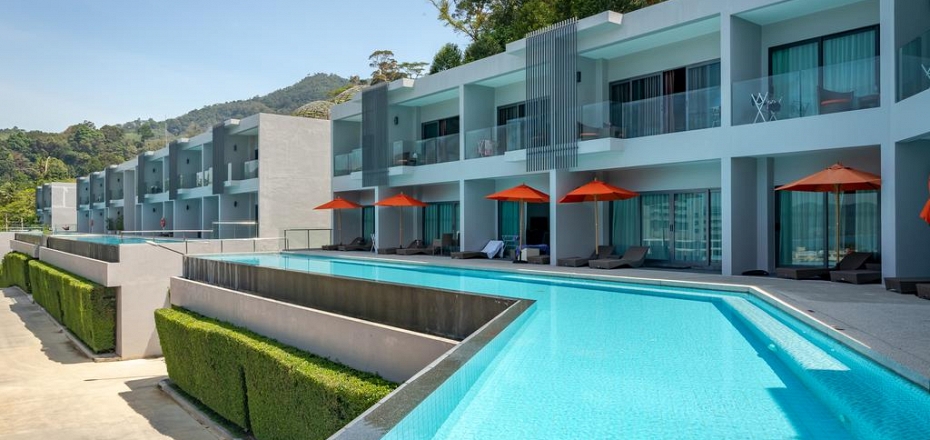 Apartment is located on the Patong hill Phuket