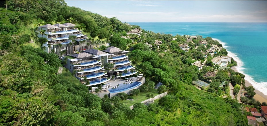 Luxury sea view apartments in Andamaya Surin Bay