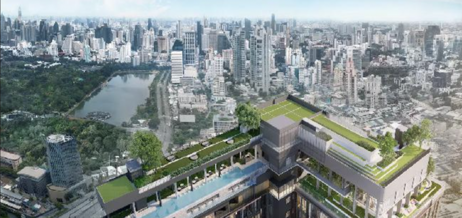 Life Asoke Rama 4 | Resale Loft Unit on Top Floors at this Exclusive New High-Rise Condo by Leading Developers with River Views at Rama 4 Road by Asoke and Phrom Phong