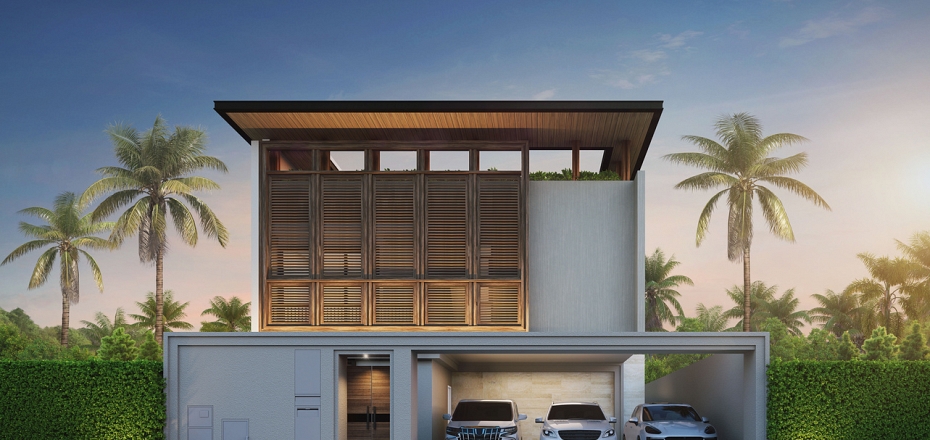 New 3 & 4 Bedroom Pool Villas with Roof Terrace - Just 400m. from Bang Tao Beach