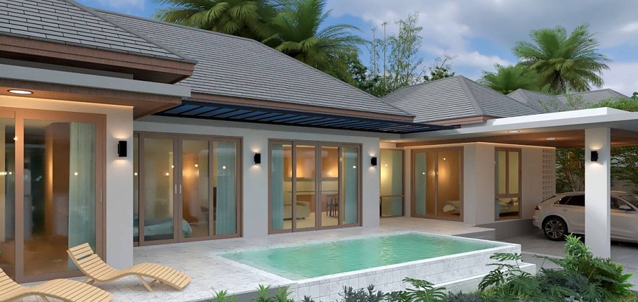 Pre-Sale Off-Plan 3 Bedroom Villas for Sale in Chong Pli, Krabi